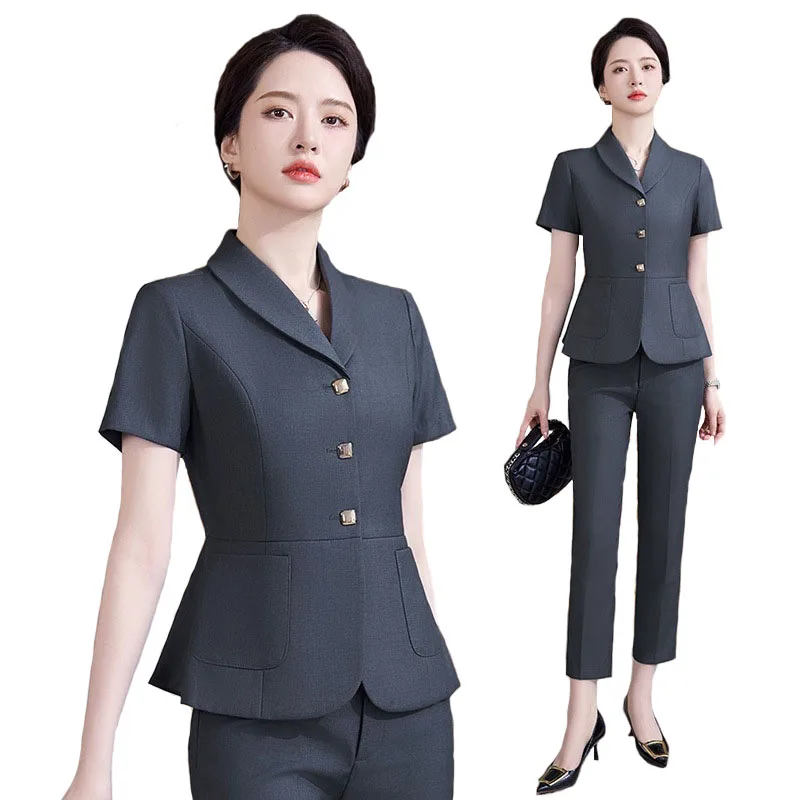 Women'S Formal Wear Pantsuits - Pop 2024 verão formal ol estilos