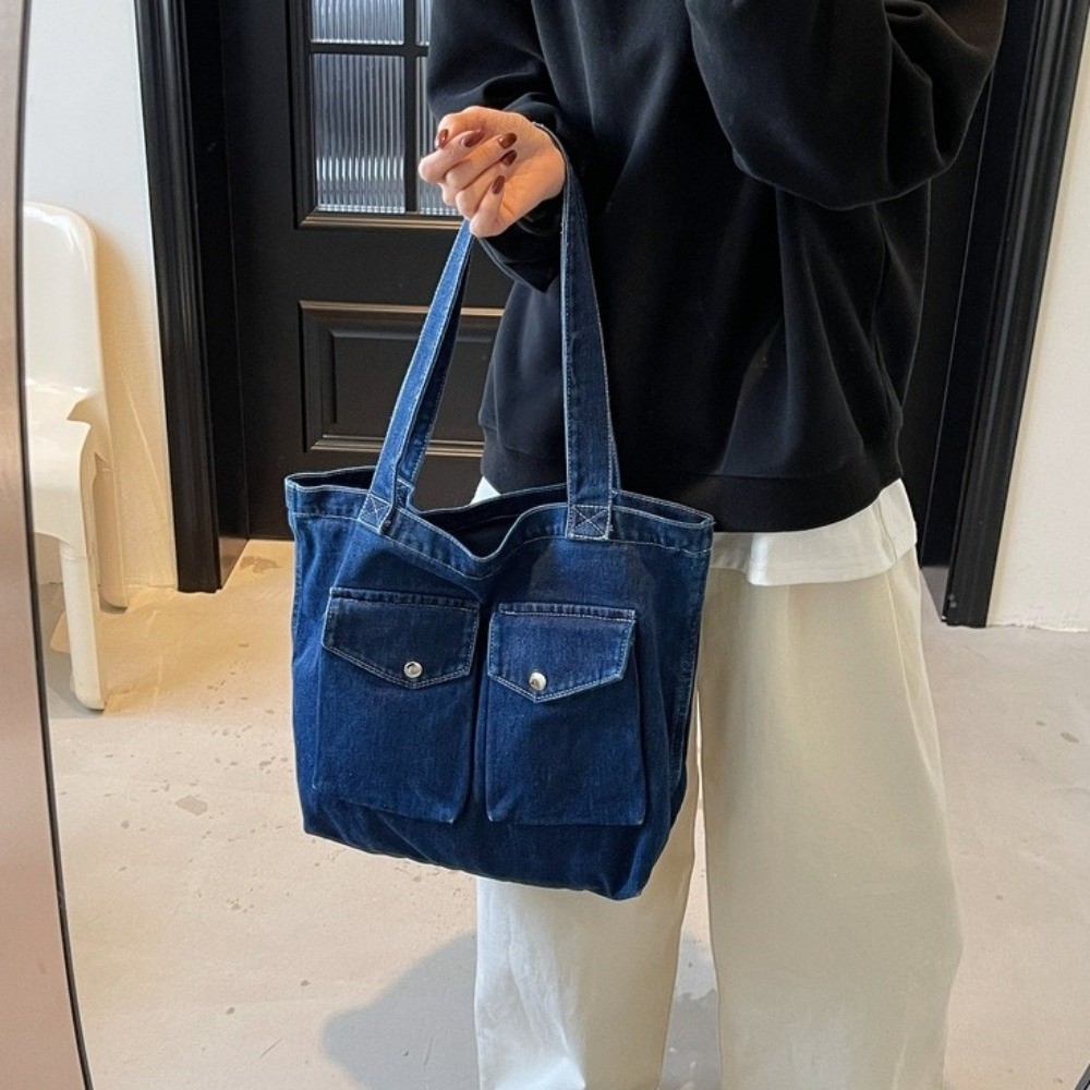 Bolsas de Ombro de Denim de Gr - Shoulder Bag Structured avaliação e preço
