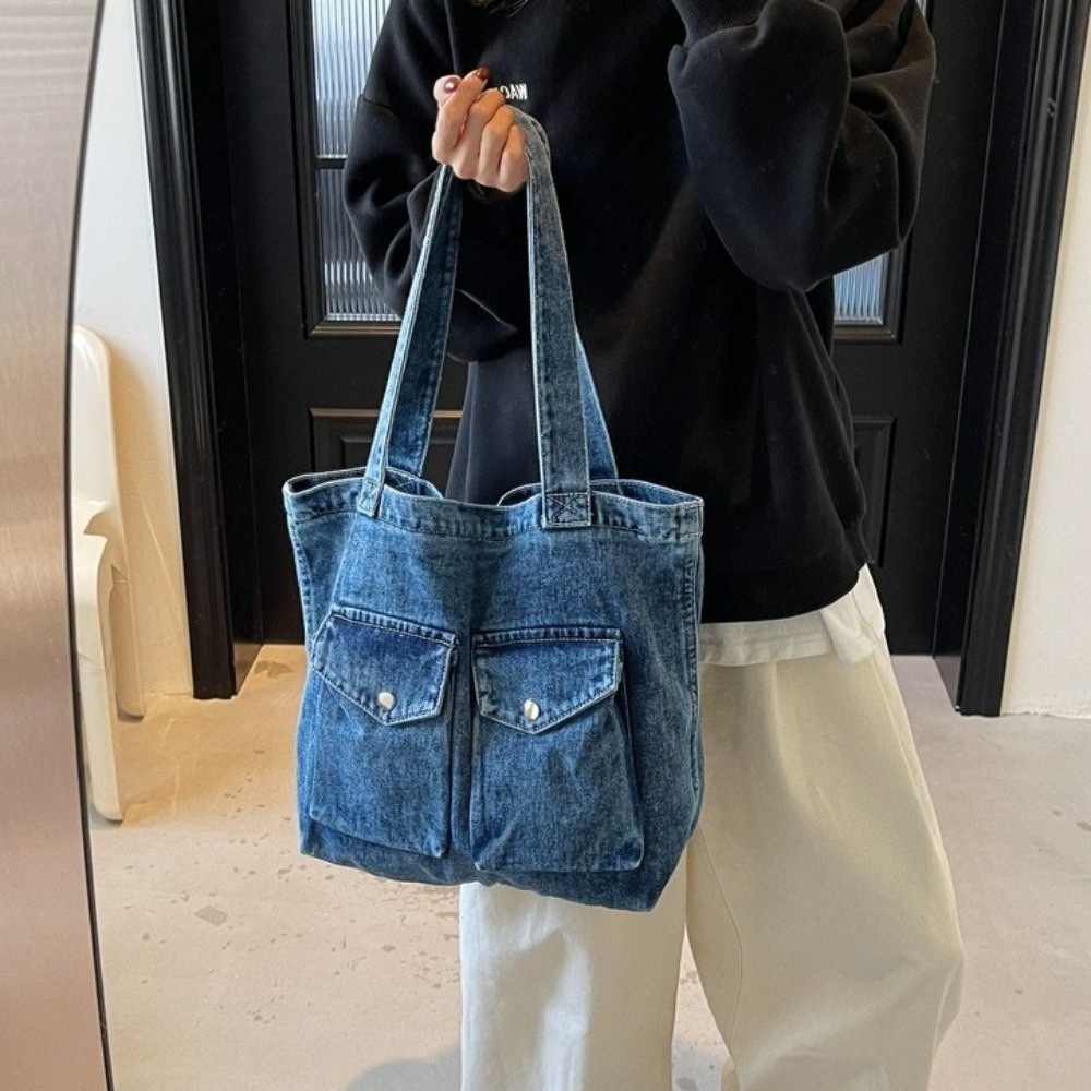 Bolsas de Ombro de Denim de Gr - Shoulder Bag Structured avaliação e preço