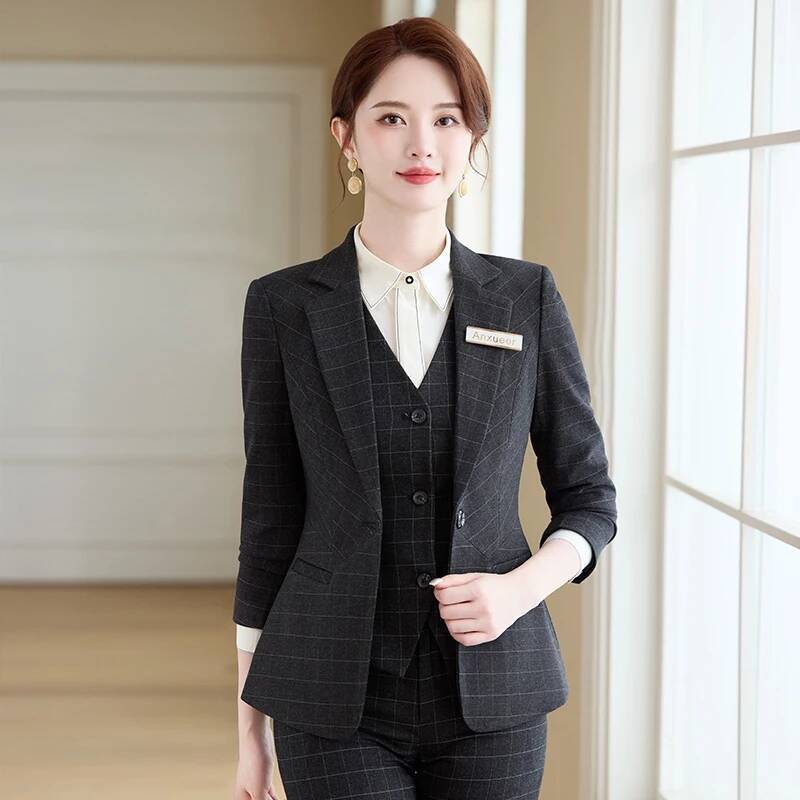 Tecido de alta qualidade outon - Women'S Formal Wear Pantsuits avaliação e preço