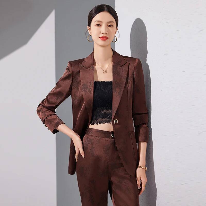 Ternos formais de tecido de al - Women'S Formal Wear Pantsuits avaliação e preço
