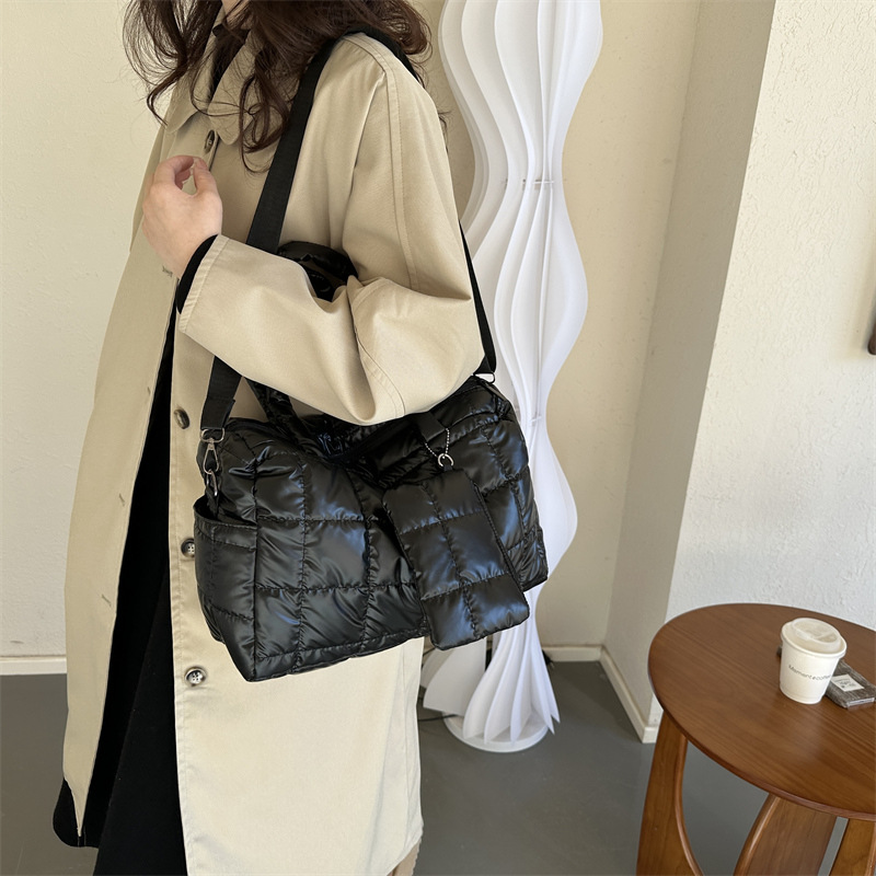 Bolsa De Algodão Acolchoado Co - Shoulder Bag Structured avaliação e preço