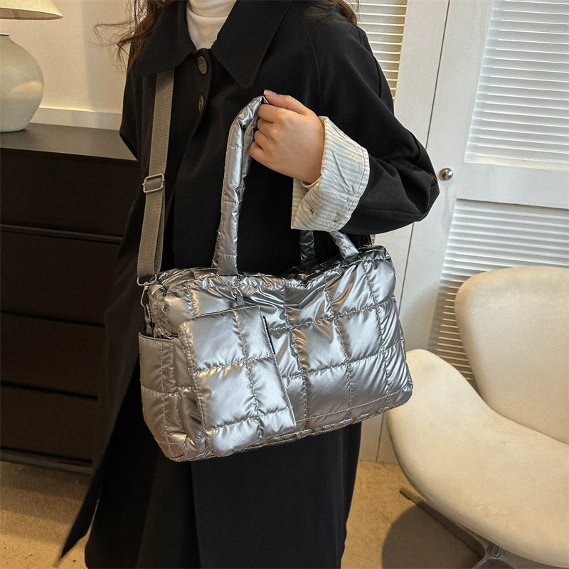 Bolsa De Algodão Acolchoado Co - Shoulder Bag Structured avaliação e preço