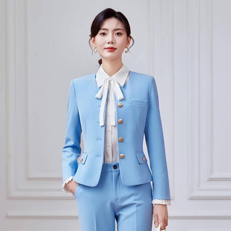 Estilos elegantes formais femi - Women'S Formal Wear Pantsuits avaliação e preço