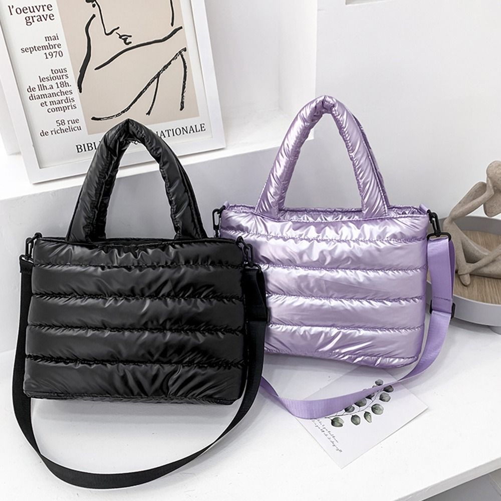 Bolsa feminina puffer acolchoa - Shoulder Bag Structured avaliação e preço