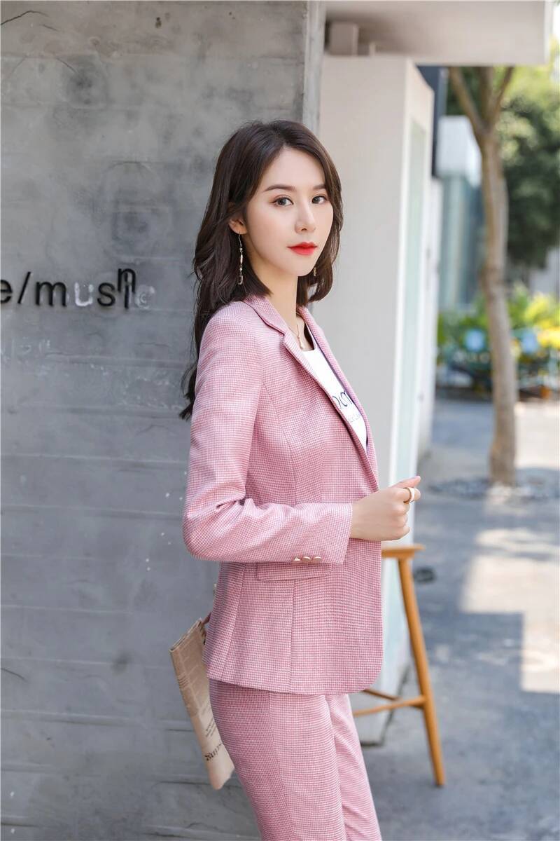 Novidade uniforme verde projet - Women'S Formal Wear Pantsuits avaliação e preço
