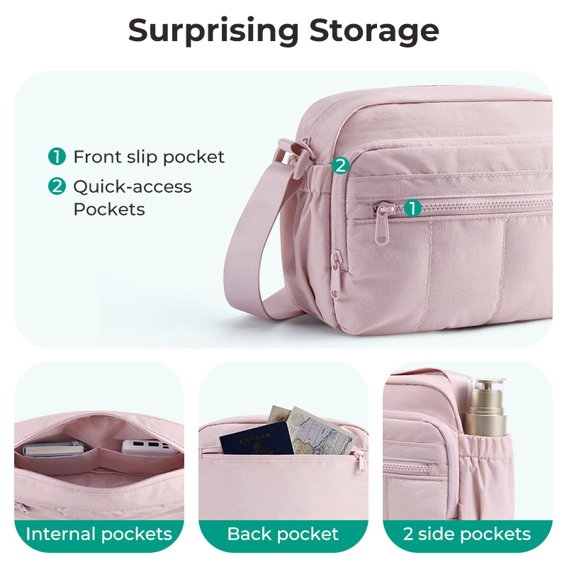 Bagsmart bolsa de ombro femini - Shoulder Bag Structured avaliação e preço