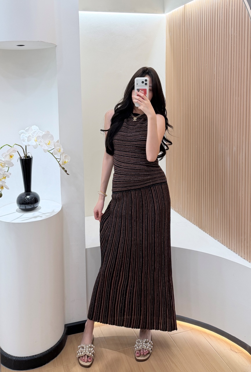 Listrado lantejoulas 2 peças v - Formal Attire Woman avaliação e preço