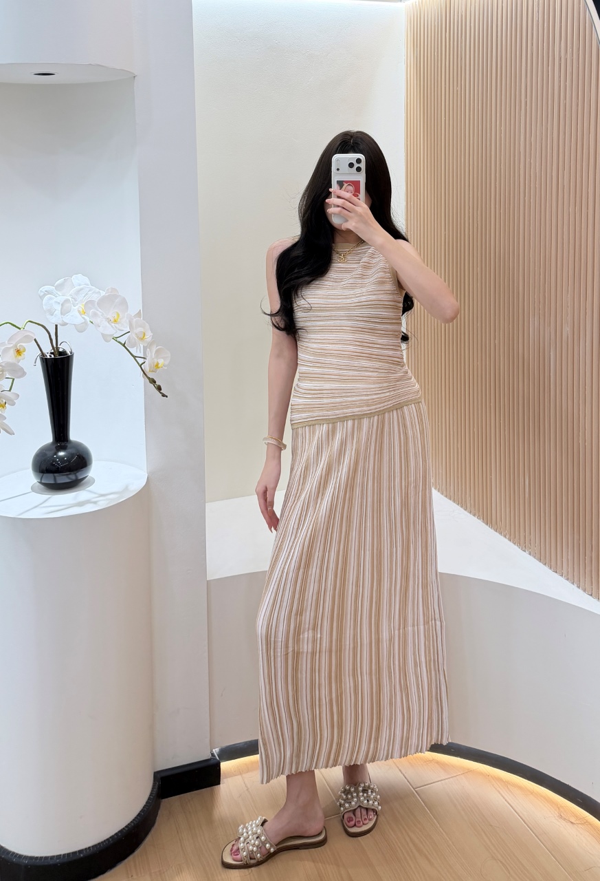 Listrado lantejoulas 2 peças v - Formal Attire Woman avaliação e preço