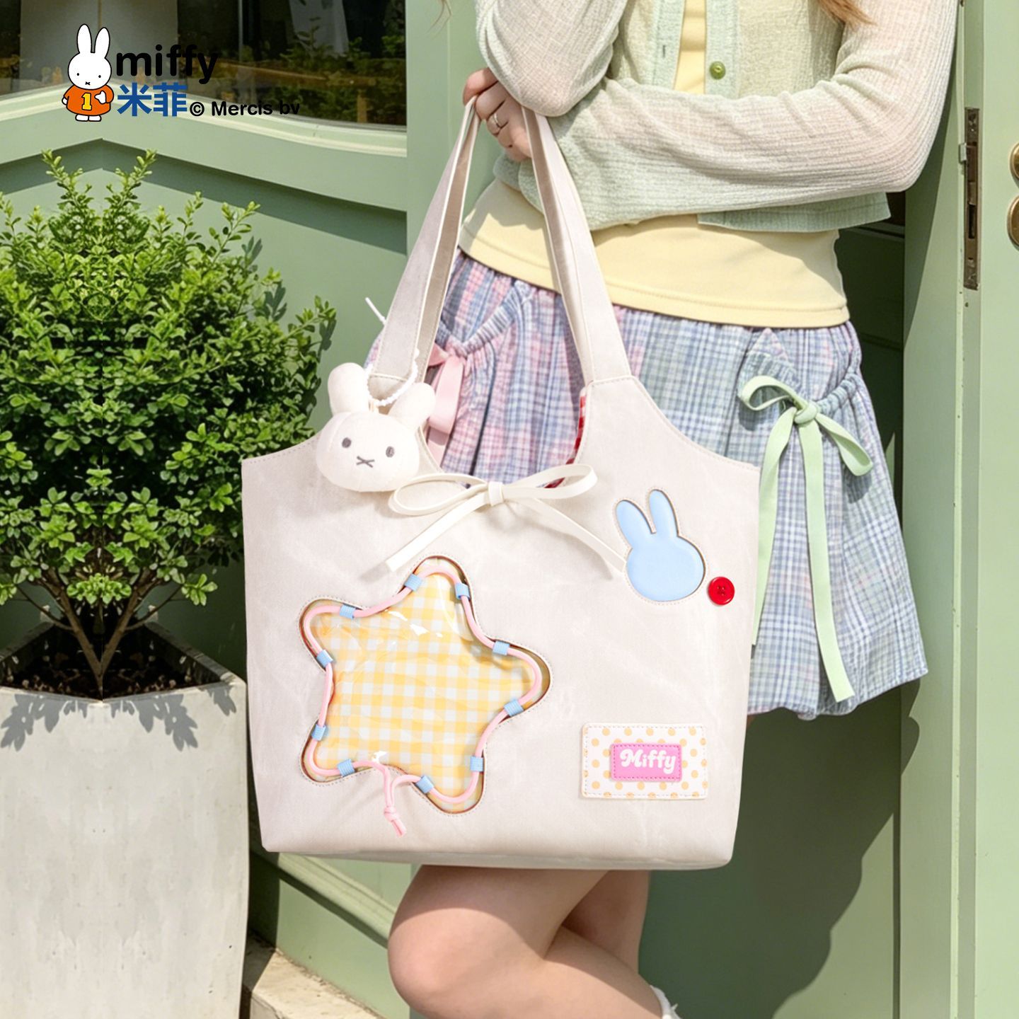 Bolsa de Ombro Licenciada Miff - Shoulder Bag Structured avaliação e preço